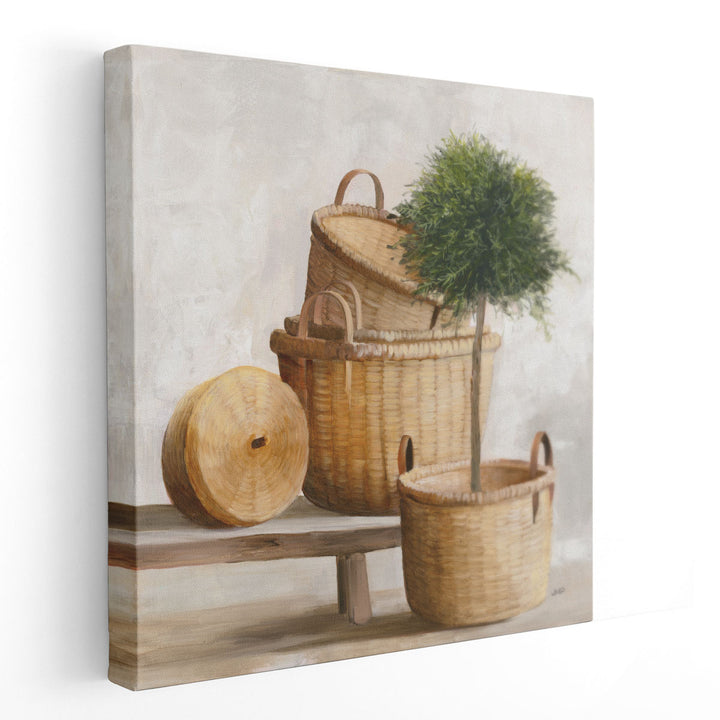 Woven Still Life - Canvas Print Wall Art