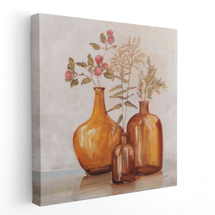 Amber Autumn - Canvas Print Wall Art