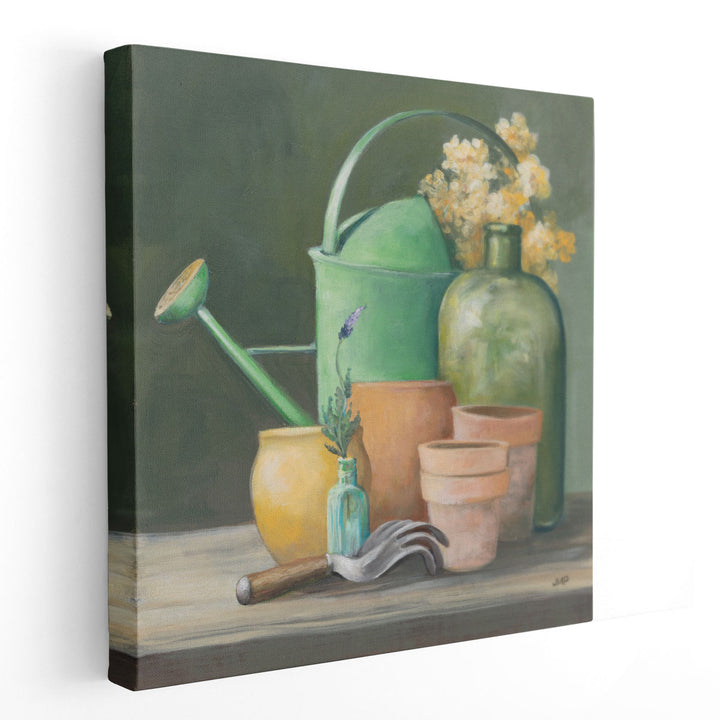 Garden Shed - Canvas Print Wall Art