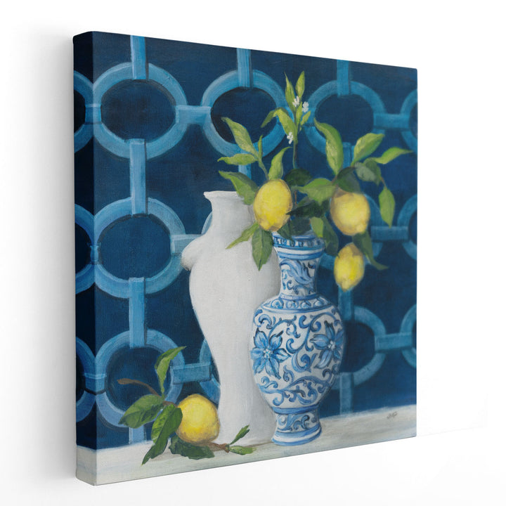 Chinoiserie Delight - Canvas Print Wall Art