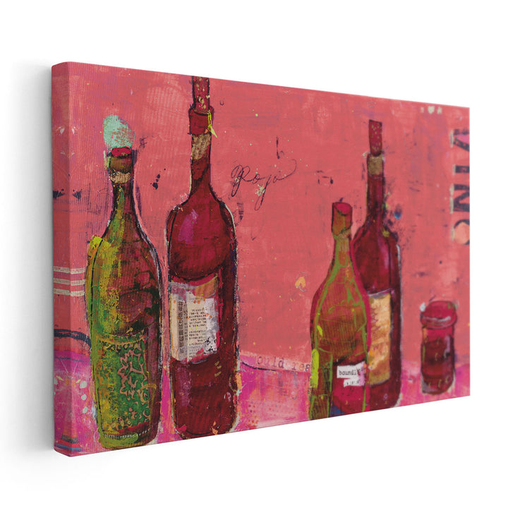 Vino Coral - Canvas Print Wall Art