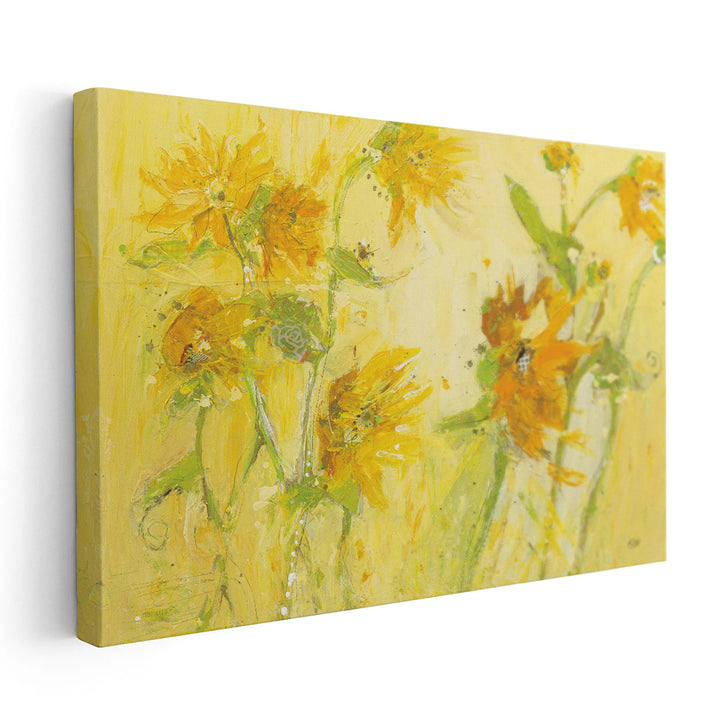 Your Sweet Orange Flowers - Canvas Print Wall Art