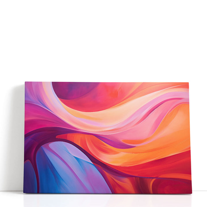 Fiery Melody - Canvas Print Wall Art