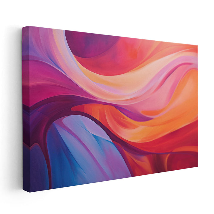 Fiery Melody - Canvas Print Wall Art