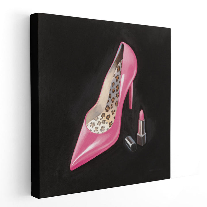 The Pink Shoe II - Canvas Print Wall Art