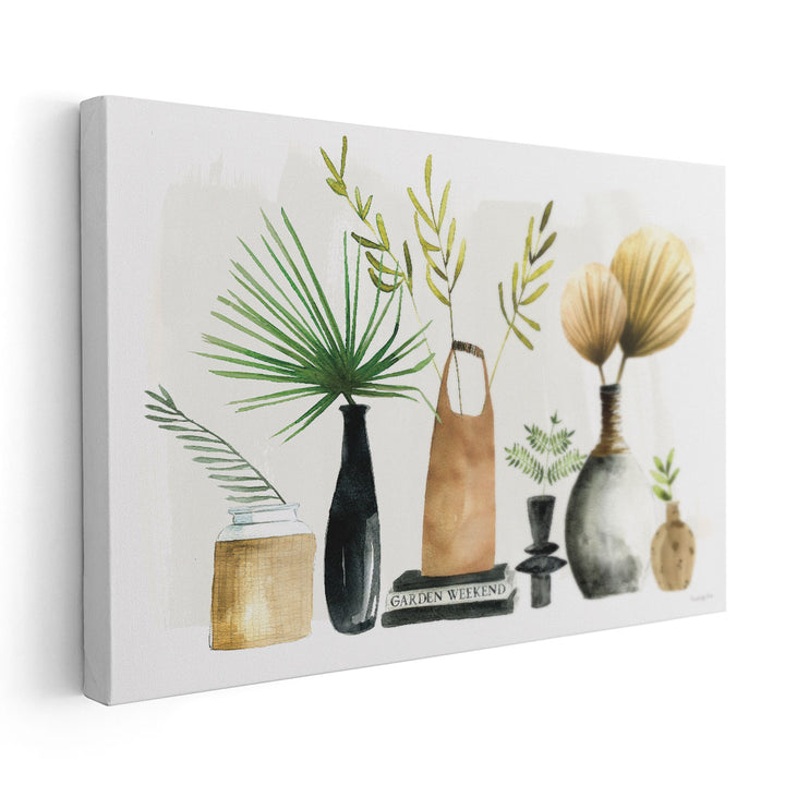 Weekend Plants I - Canvas Print Wall Art