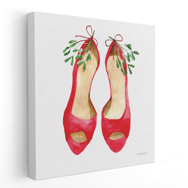 Christmas Shoes II - Canvas Print Wall Art