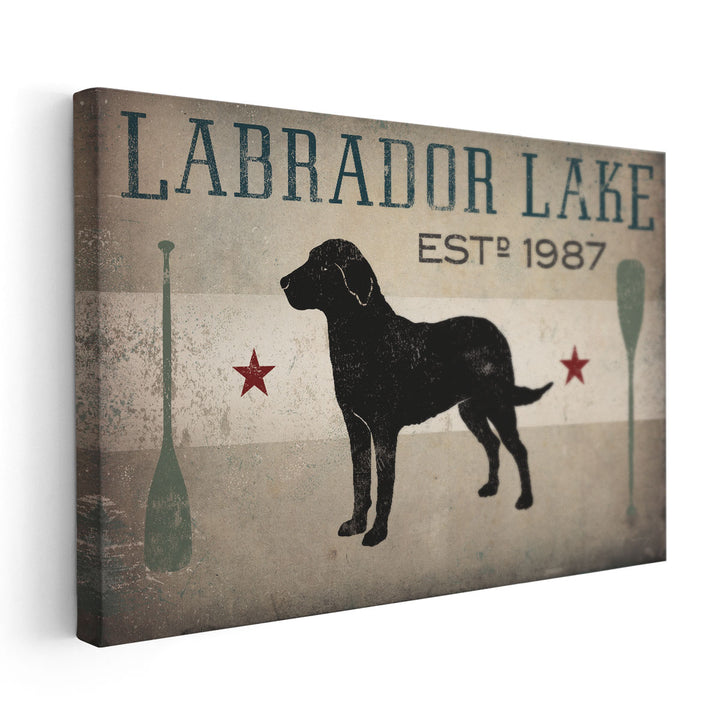 Labrador Lake - Canvas Print Wall Art