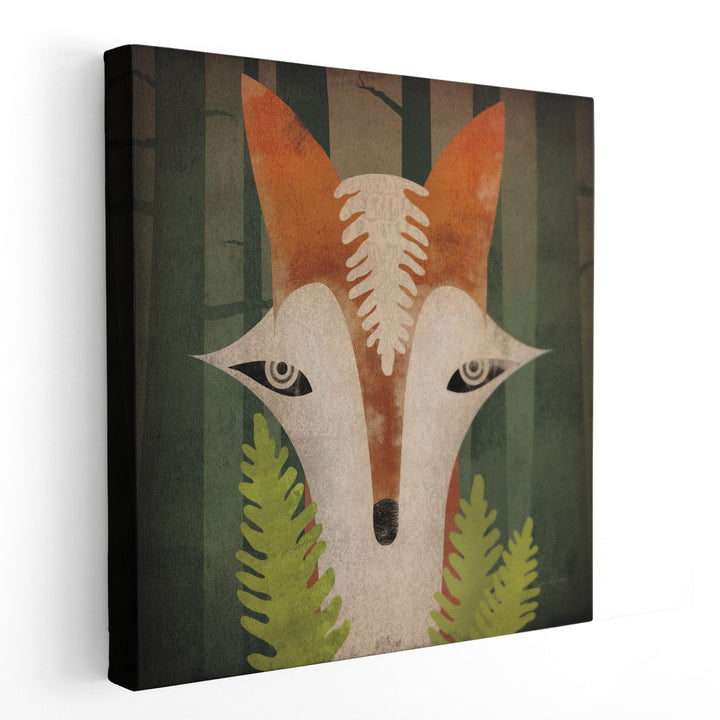 Fern Fox - Canvas Print Wall Art