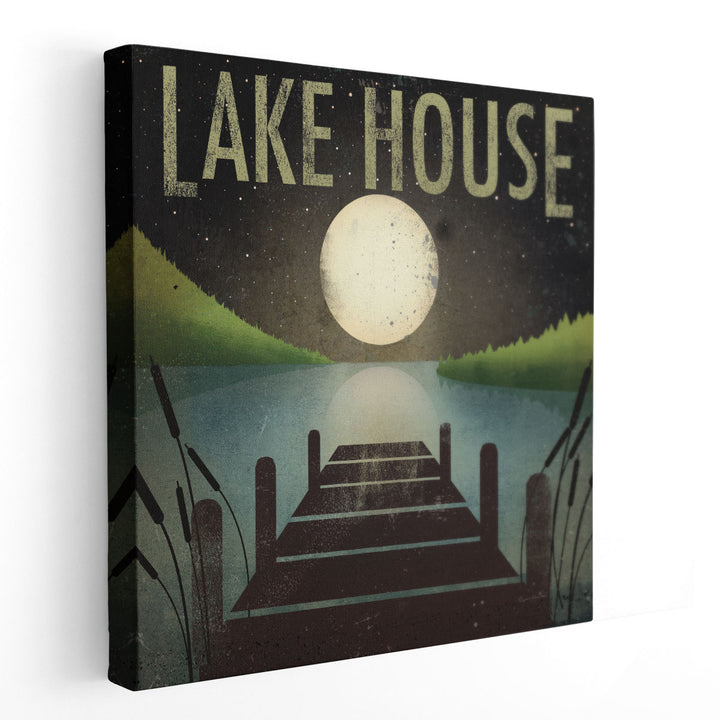 Lake House - Canvas Print Wall Art