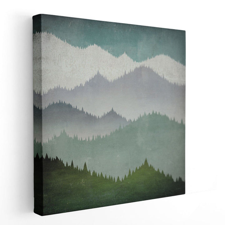 First Snow - Canvas Print Wall Art