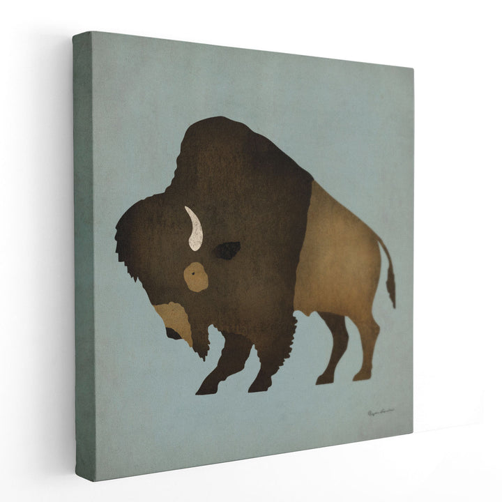 Buffalo Bison I - Canvas Print Wall Art