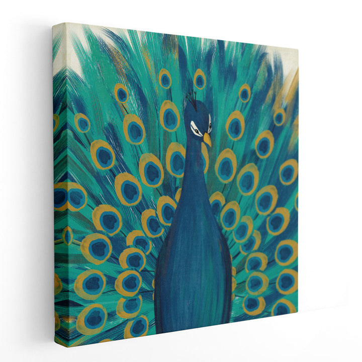 Proud as a Peacock I - Canvas Print Wall Art