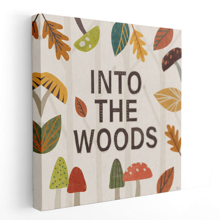 Woodland Joy VII - Canvas Print Wall Art