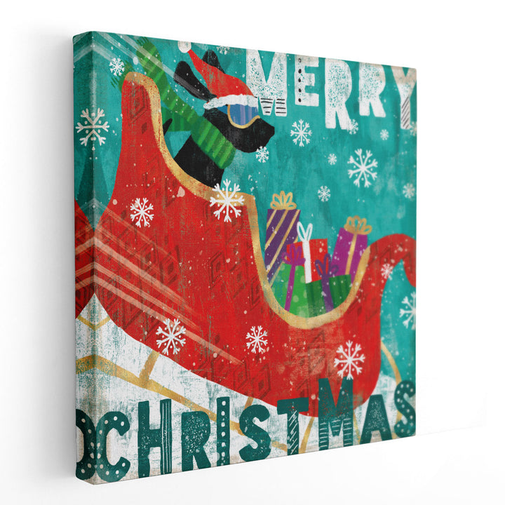 Merry Making III - Canvas Print Wall Art