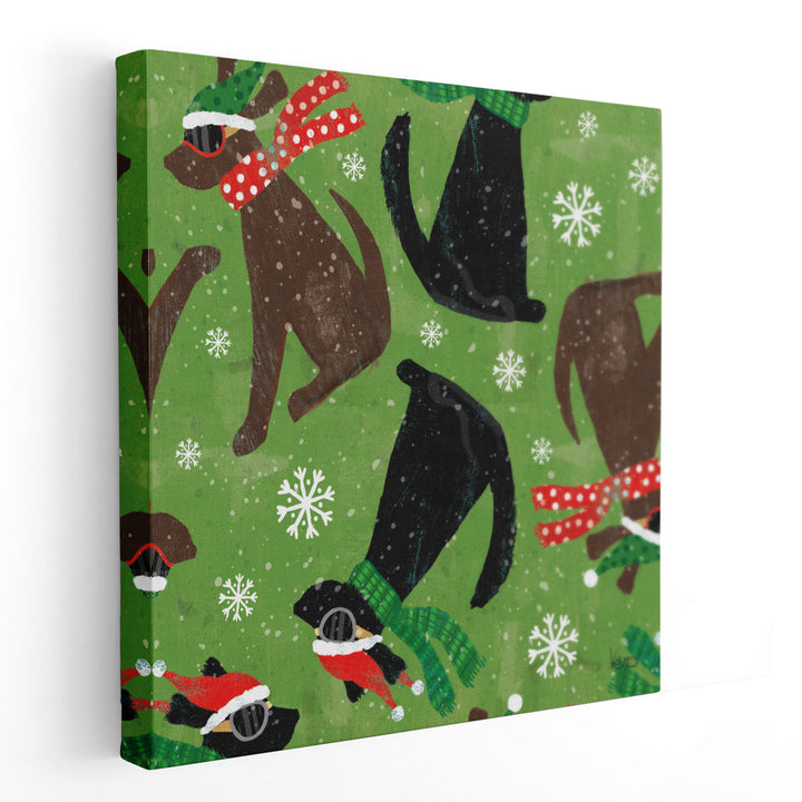 Merry Making Pattern IC - Canvas Print Wall Art