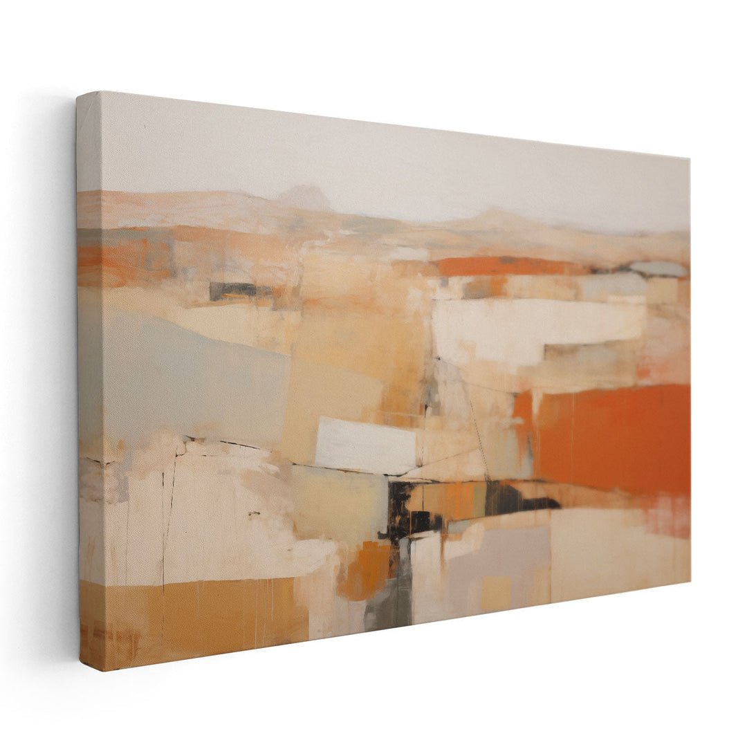 Sun-Kissed Dunes - Canvas Print Wall Art