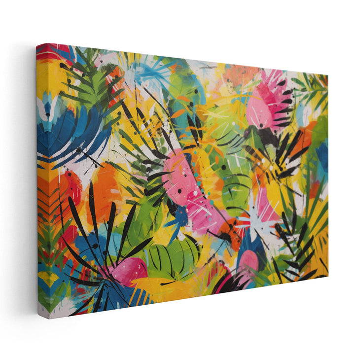 Tropical Burst 2 - Canvas Print Wall Art