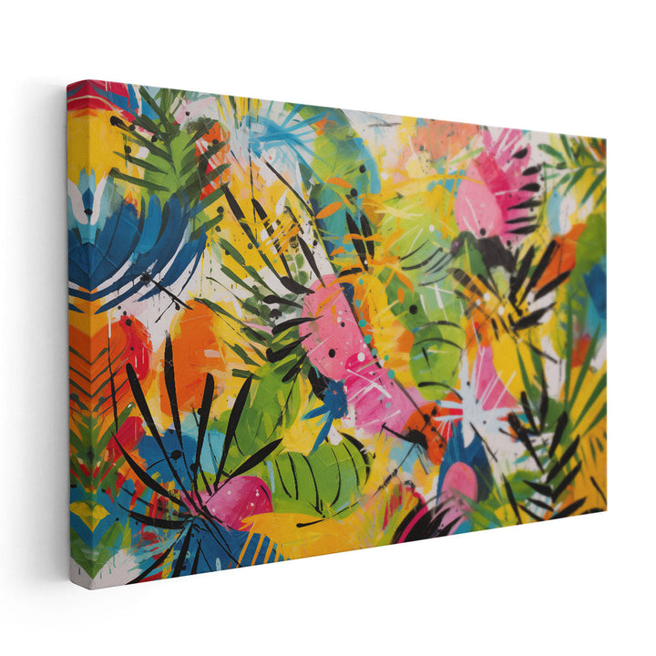 Tropical Burst 2 - Canvas Print Wall Art