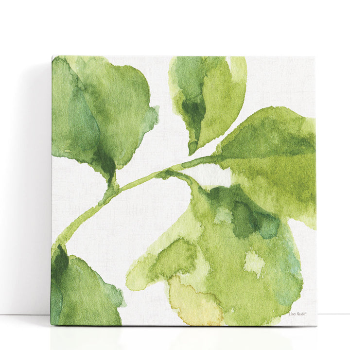 Blue and Green Garden VII - Canvas Print Wall Art