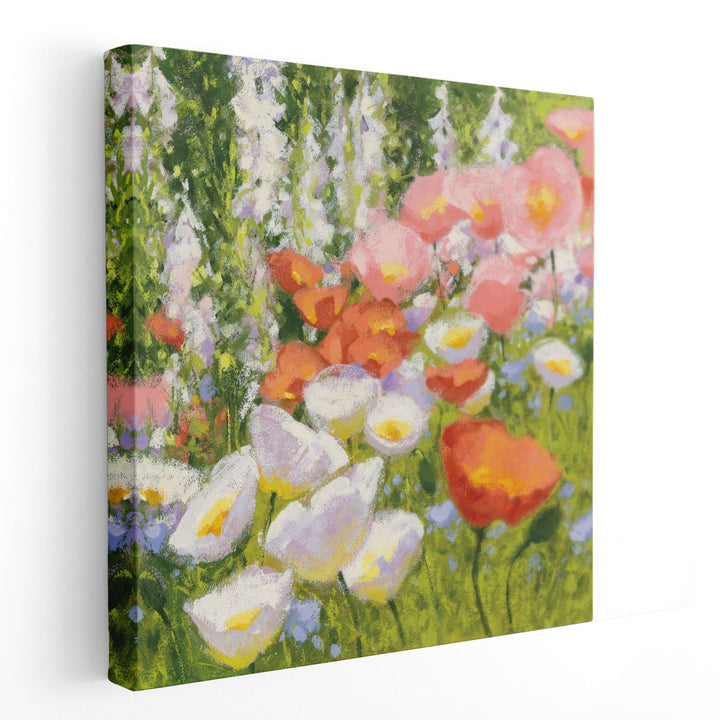 Garden Pastels II - Canvas Print Wall Art