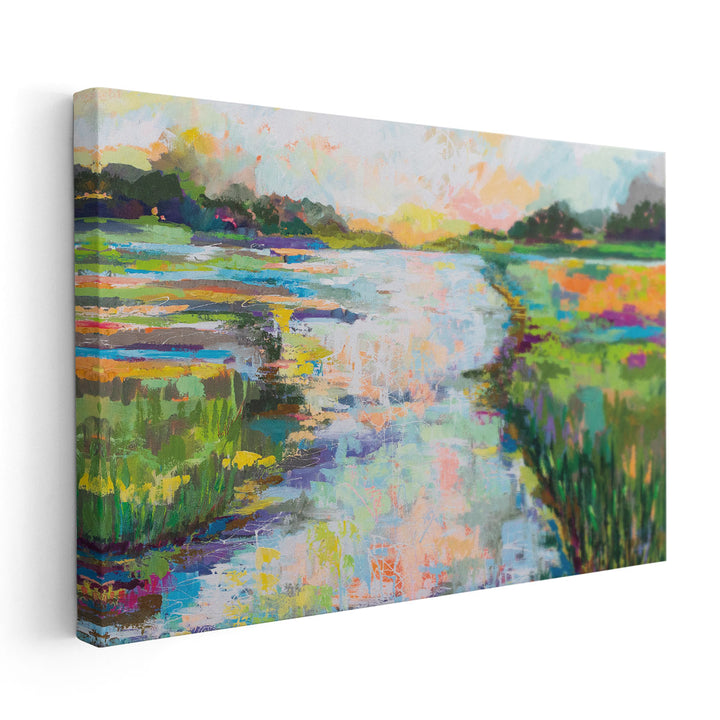 Dancing Light - Canvas Print Wall Art