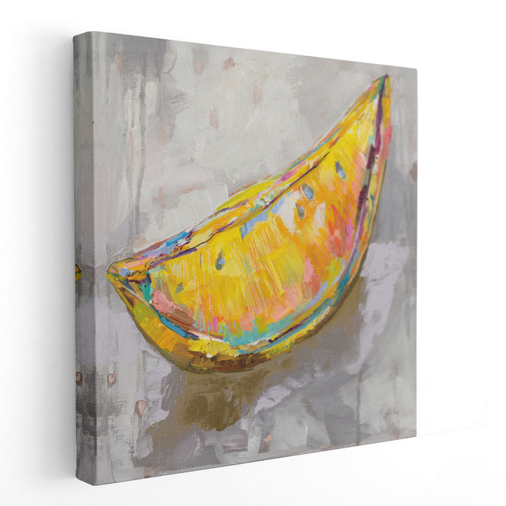 Lemon Wedge - Canvas Print Wall Art