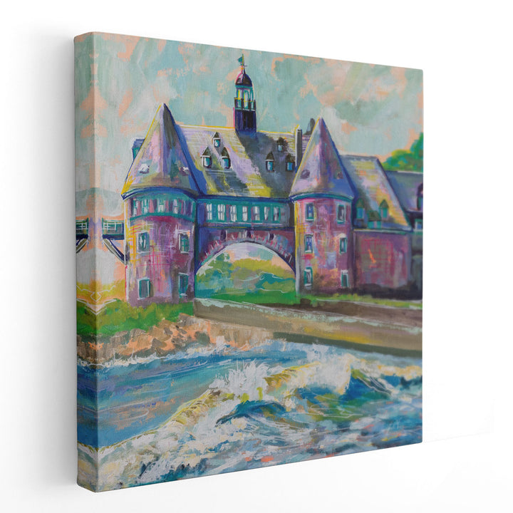 Coastal Towers - Canvas Print Wall Art