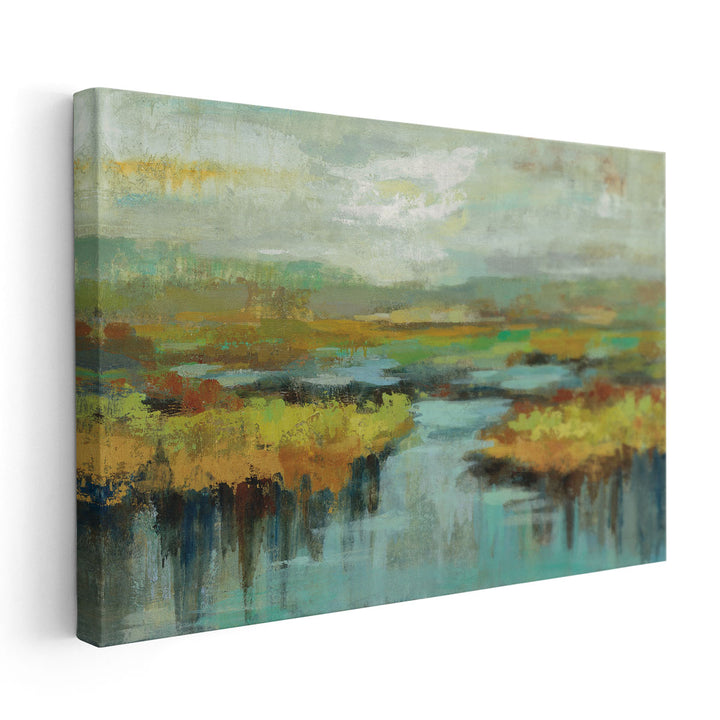 Spring Landscape - Canvas Print Wall Art