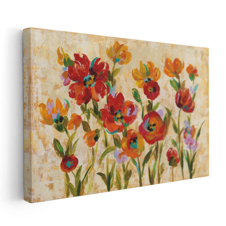 July in the Garden I - Canvas Print Wall Art