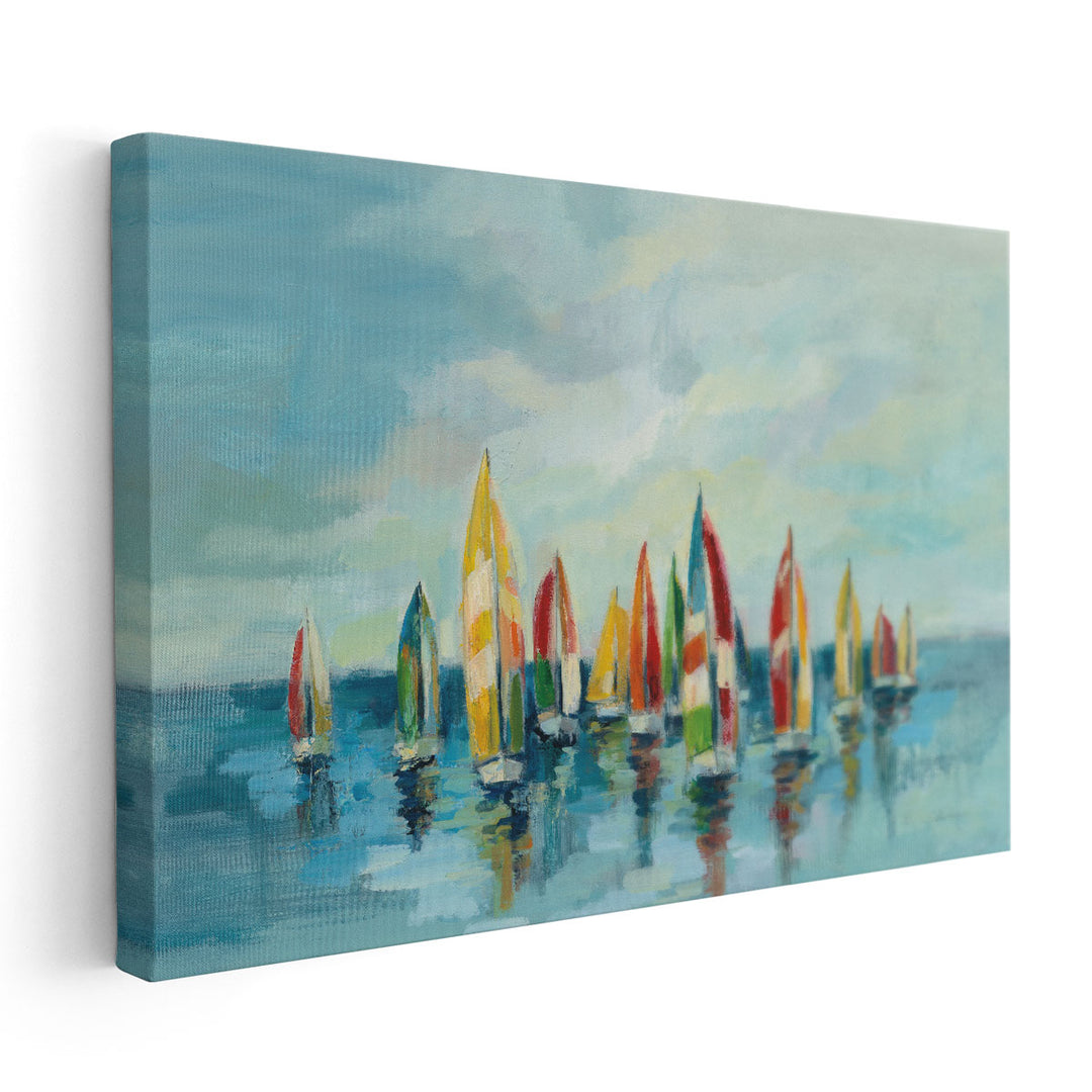 Regatta - Canvas Print Wall Art