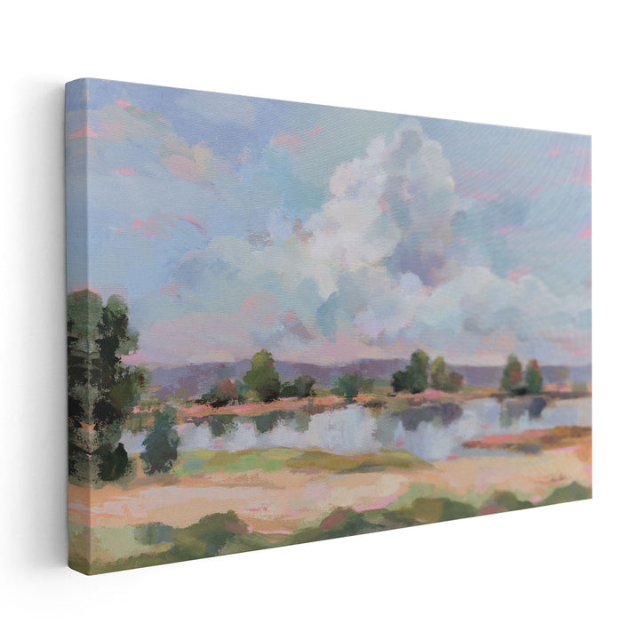 River View - Canvas Print Wall Art