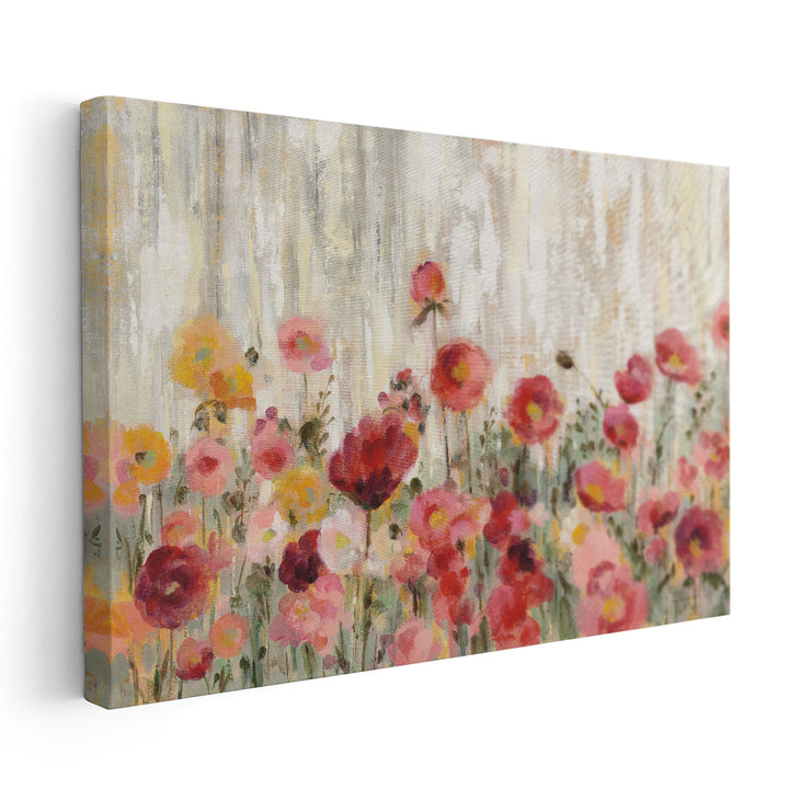 Sprinkled Flowers - Canvas Print Wall Art