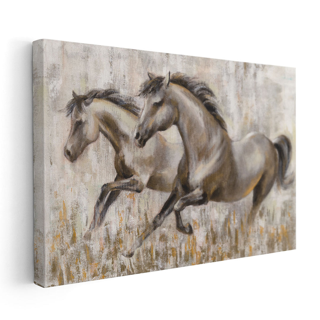 Running Horses - Canvas Print Wall Art