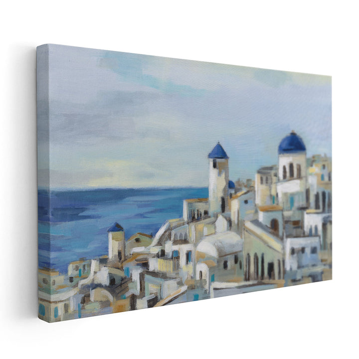 Santorini View I - Canvas Print Wall Art