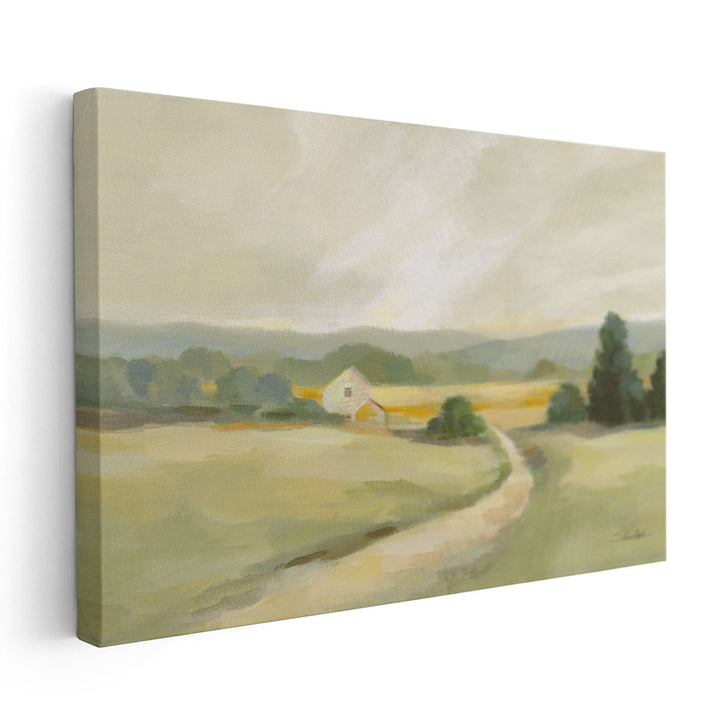 Sage Hills Barn - Canvas Print Wall Art