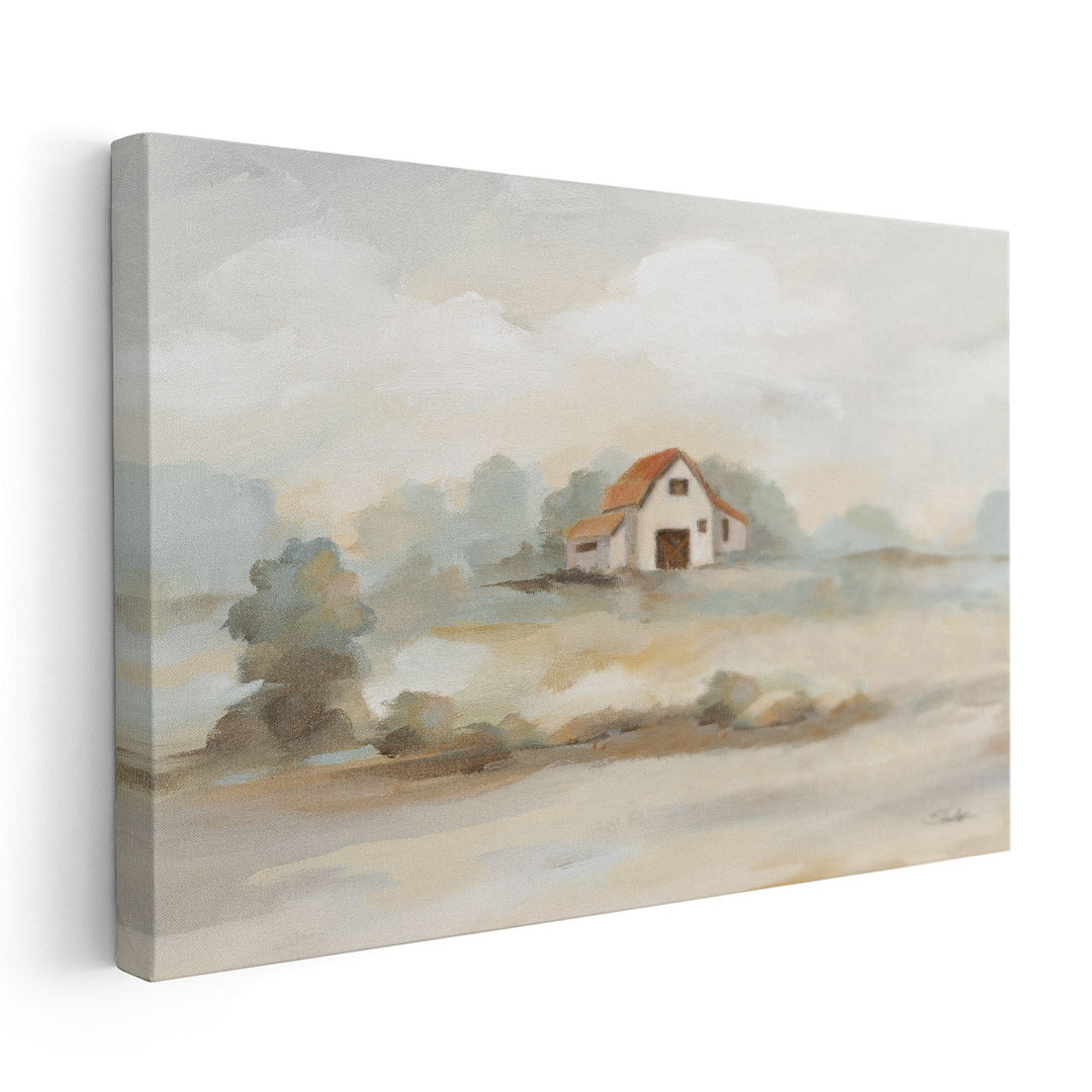 The Old Farm Landscape - Canvas Print Wall Art