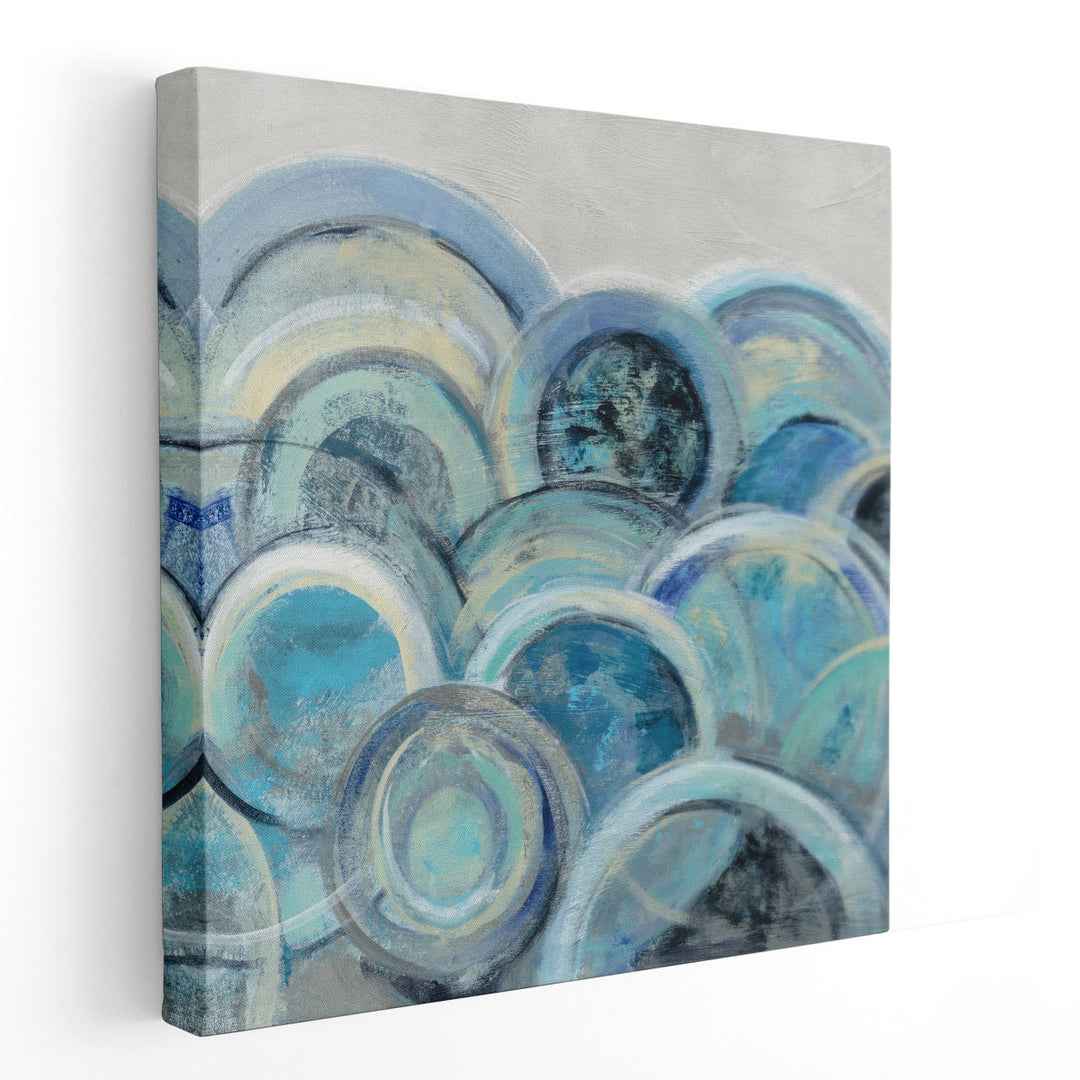 Variation Blue Grey III - Canvas Print Wall Art