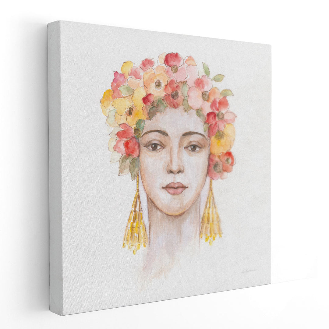 International Woman IV - Canvas Print Wall Art