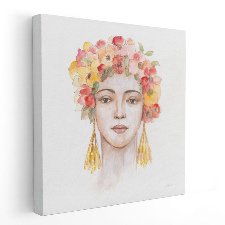 International Woman IV - Canvas Print Wall Art