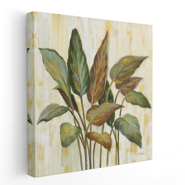 Fall Greenhouse Leaves - Canvas Print Wall Art