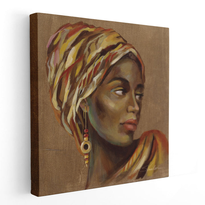 African Beauty I - Canvas Print Wall Art