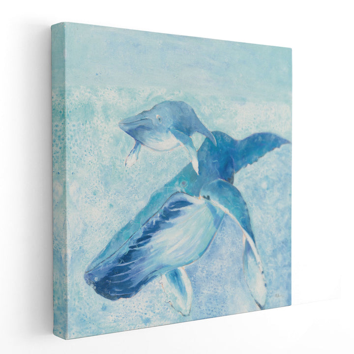 Blue Mama - Canvas Print Wall Art