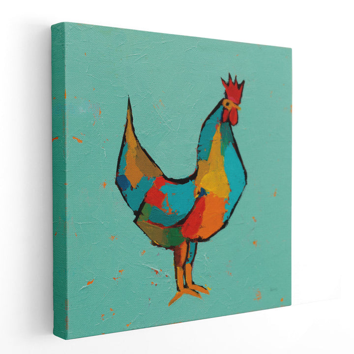 The Strutter - Canvas Print Wall Art