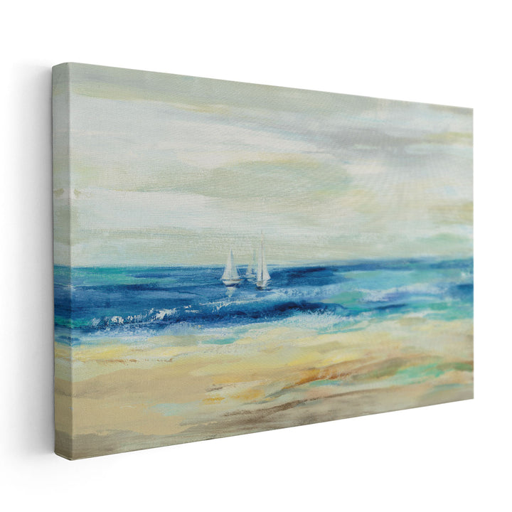 Sand and Sea - Canvas Print Wall Art