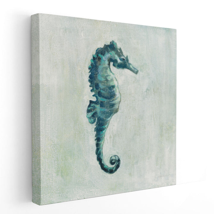 Indigo Sea Life I - Canvas Print Wall Art