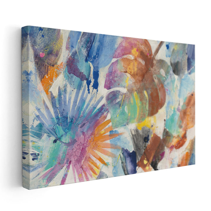 Palm Abstract - Canvas Print Wall Art