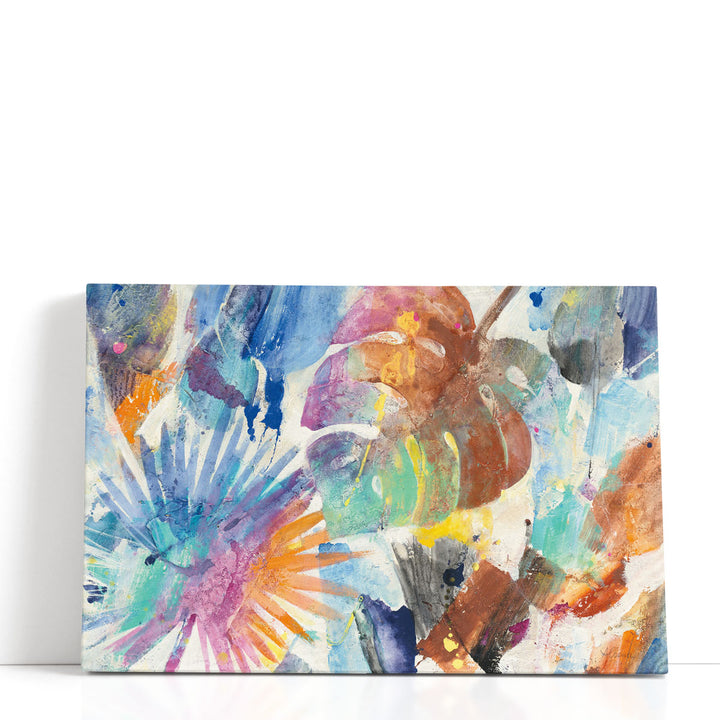Palm Abstract - Canvas Print Wall Art