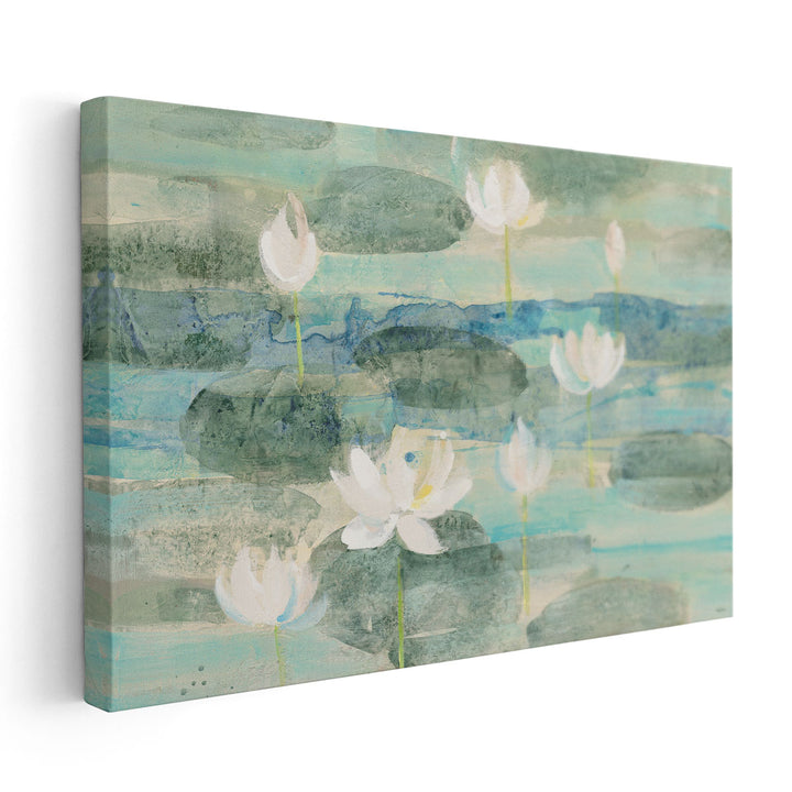 Water Lilies - Canvas Print Wall Art