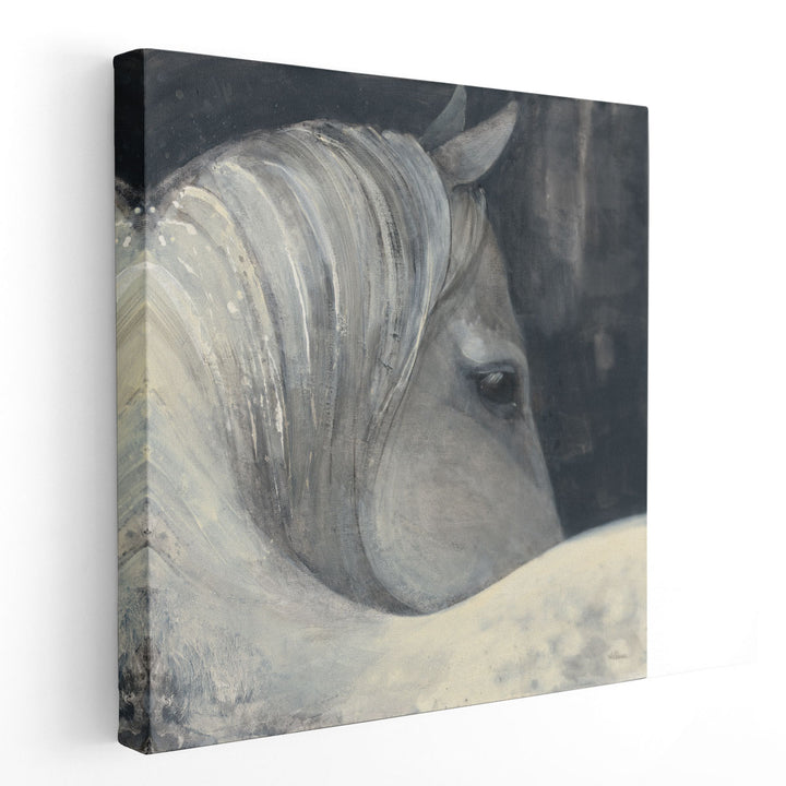 Bijou Black and White - Canvas Print Wall Art